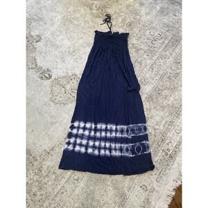 C&C‎ California Ombré Navy Blue Maxi Dress Medium